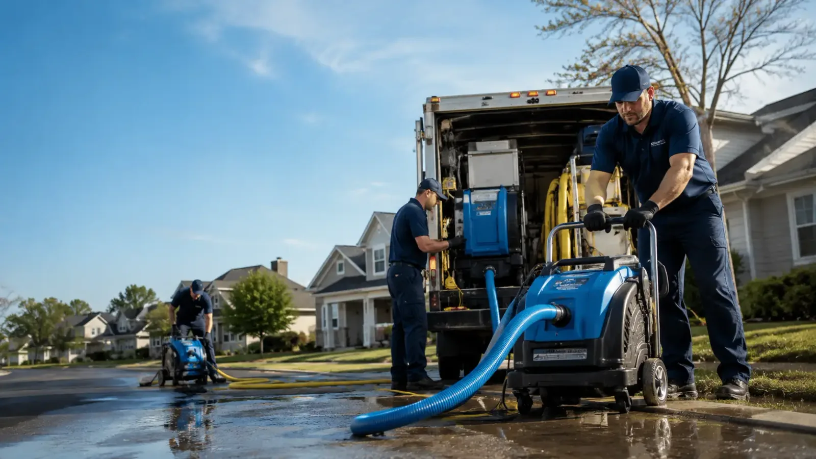 Flood Damage Cleanup in Washington, CA